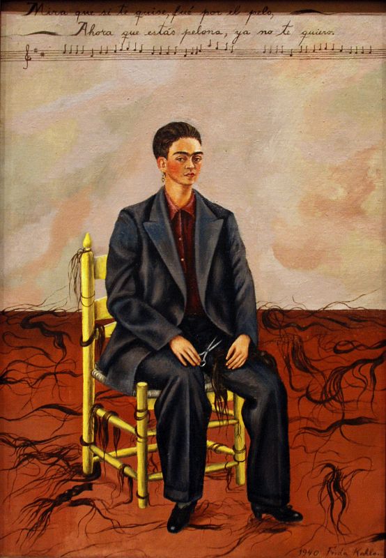 MOMA 26 Frida Kahlo Self-Portrait with Cropped Hair